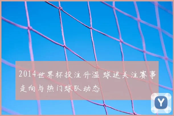 2014世界杯投注升温 球迷关注赛事走向与热门球队动态